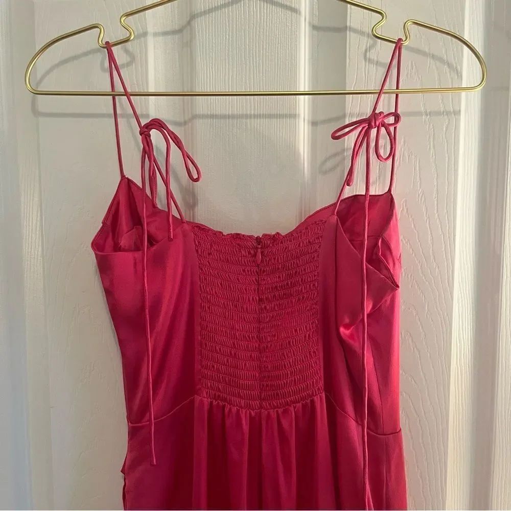 Reformation Fuchsia Mini Dress - Picture 8 of 13